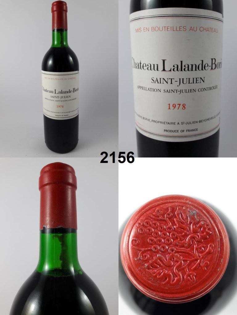 Château Lalande Borie 1978