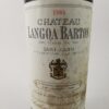 Château Langoa Barton 1980 - Référence : 624Photo 2
