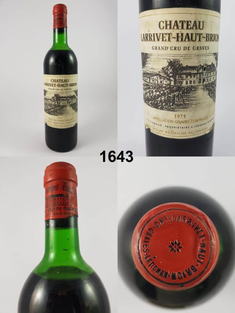 Château Larrivet Haut-Brion 1975