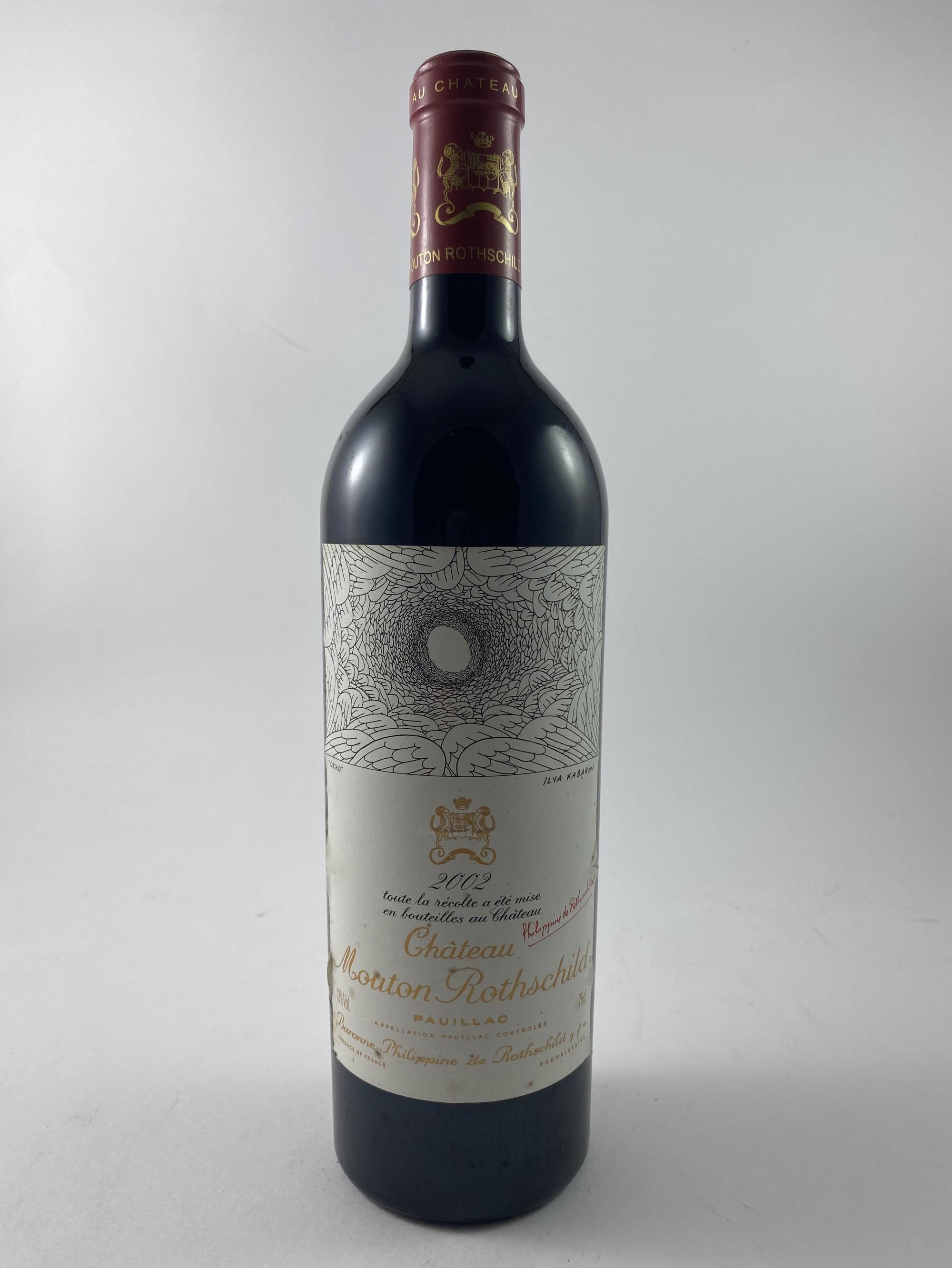 Mouton Rothschild 2002 - Vin de Pauillac