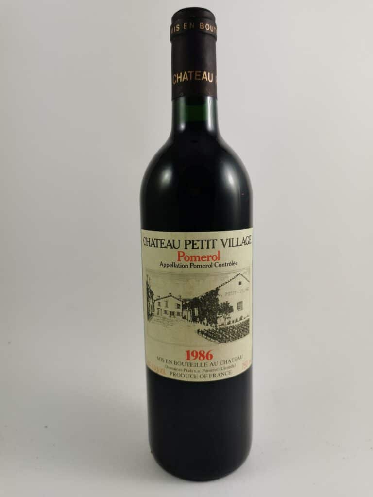 Château Petit Village 1986