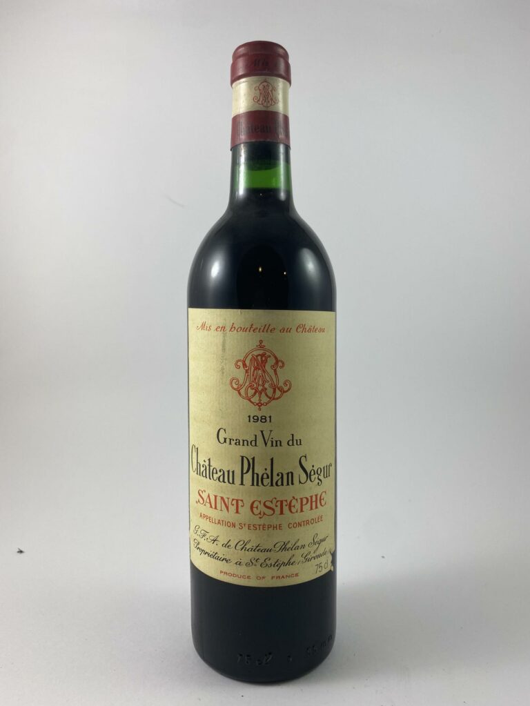 Château Phélan Ségur 1981