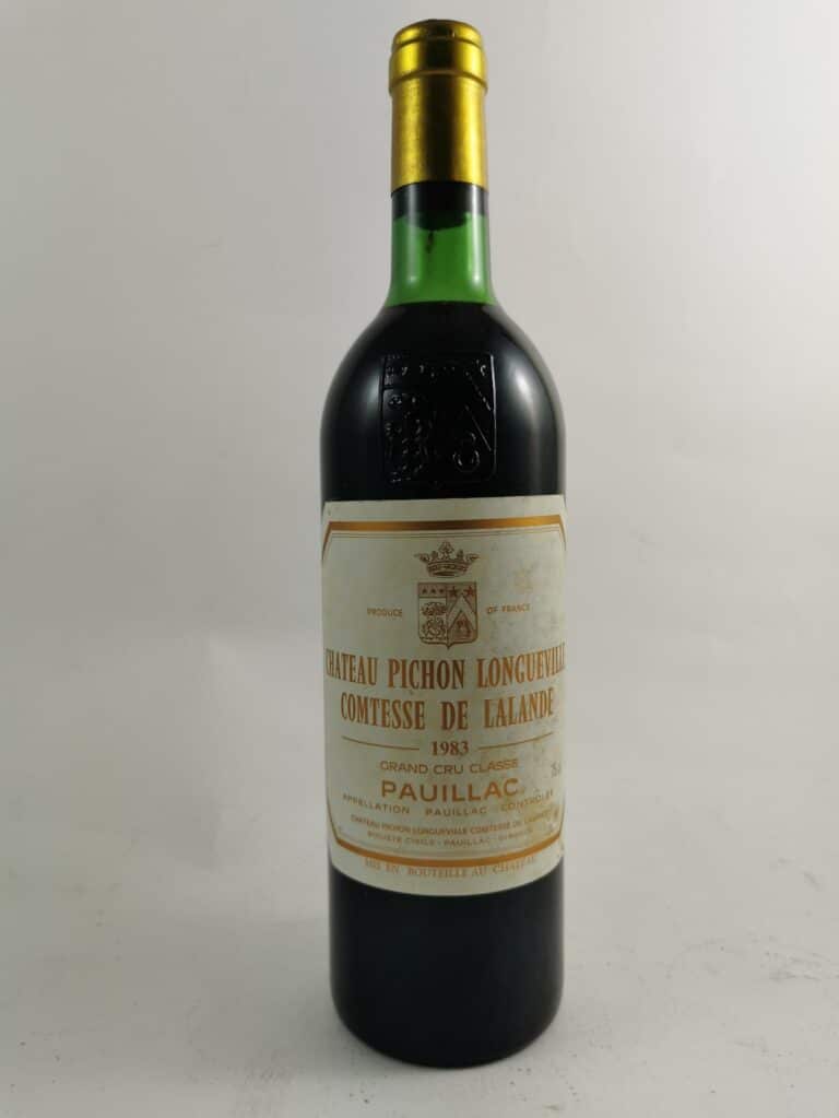Château Pichon Longueville Comtesse de Lalande 1983