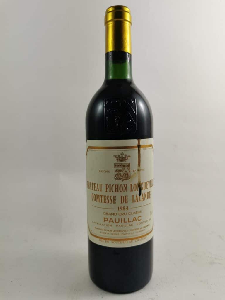 Château Pichon Longueville Comtesse de Lalande 1984