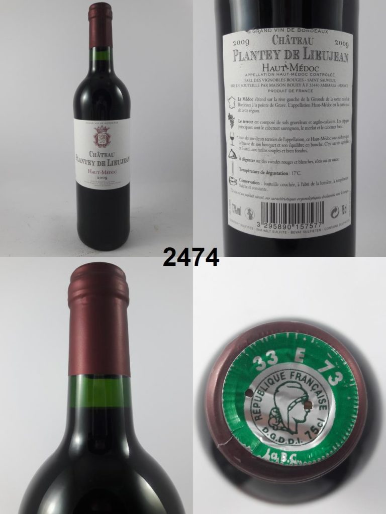 Château Plantey de Lieujean 2009