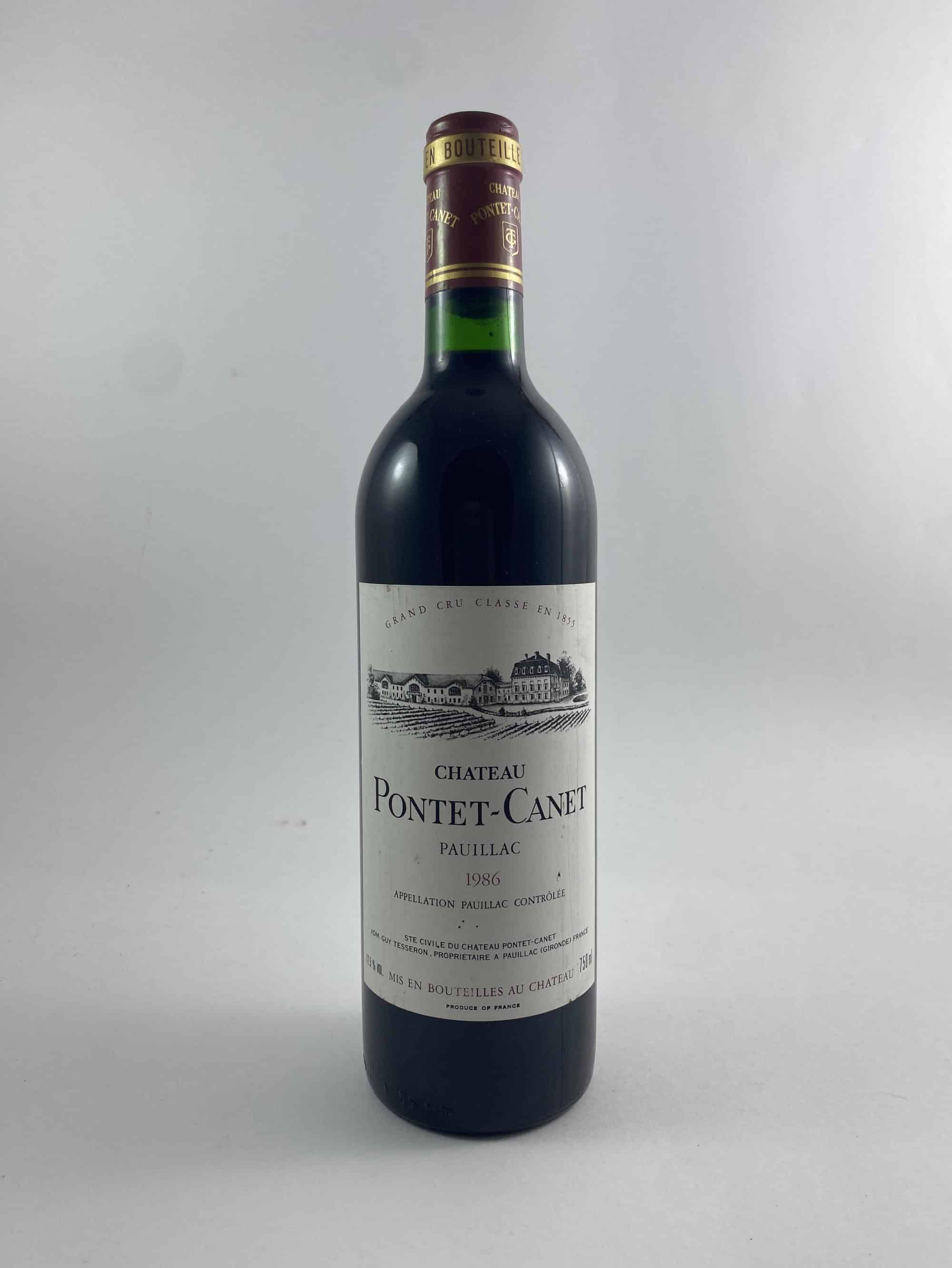 Château Pontet-Canet 1986
