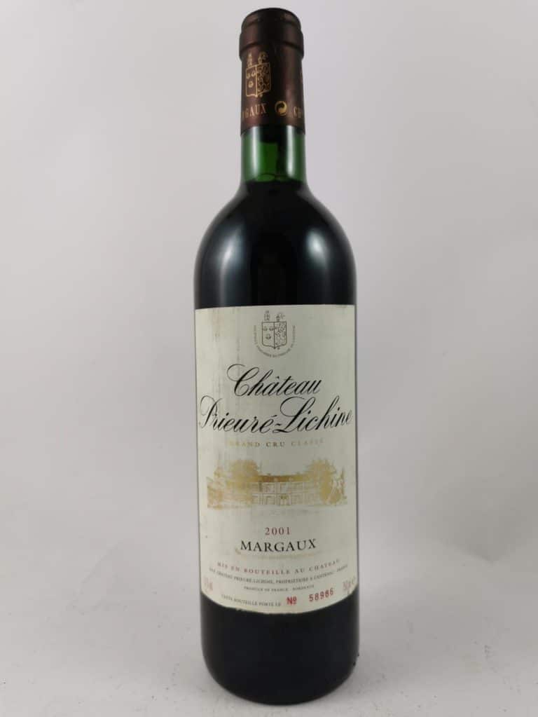 Château Prieuré Lichine 2001