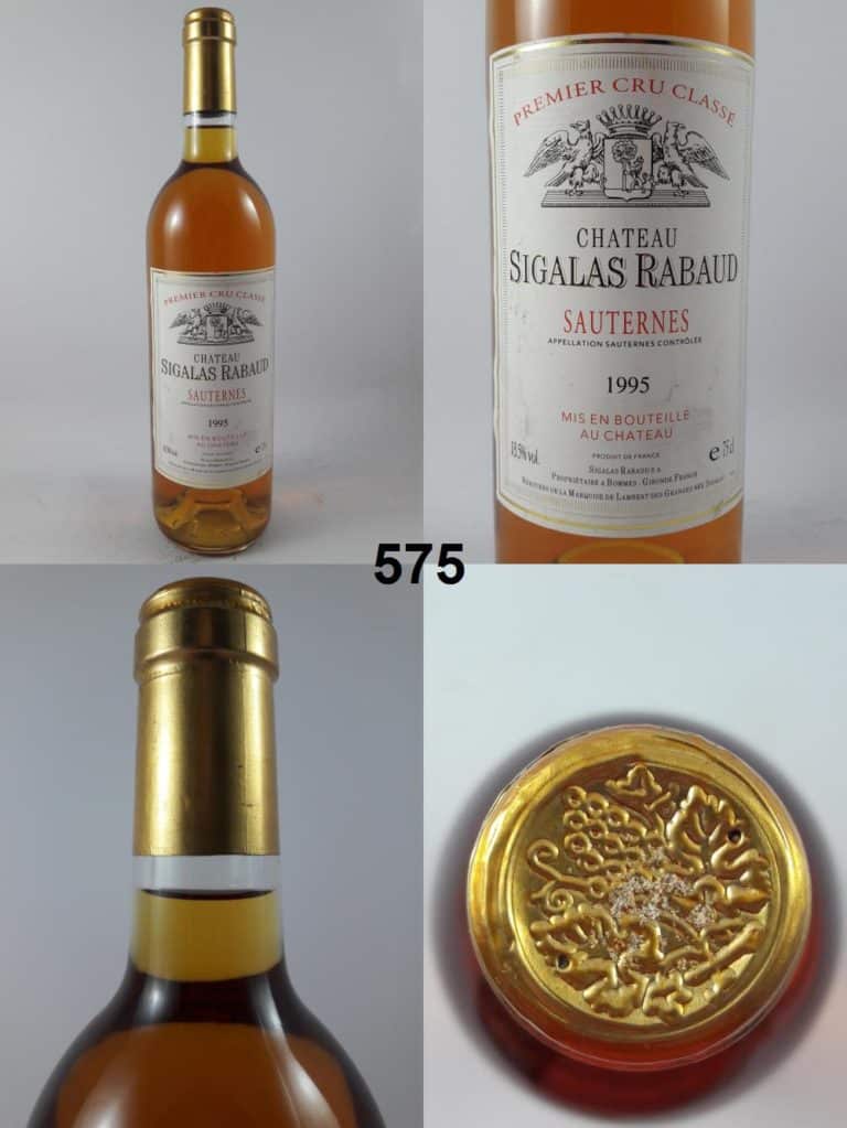 Château Sigalas Rabaud 1995