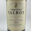 Château Talbot 1995 - Référence : 5005Photo 2