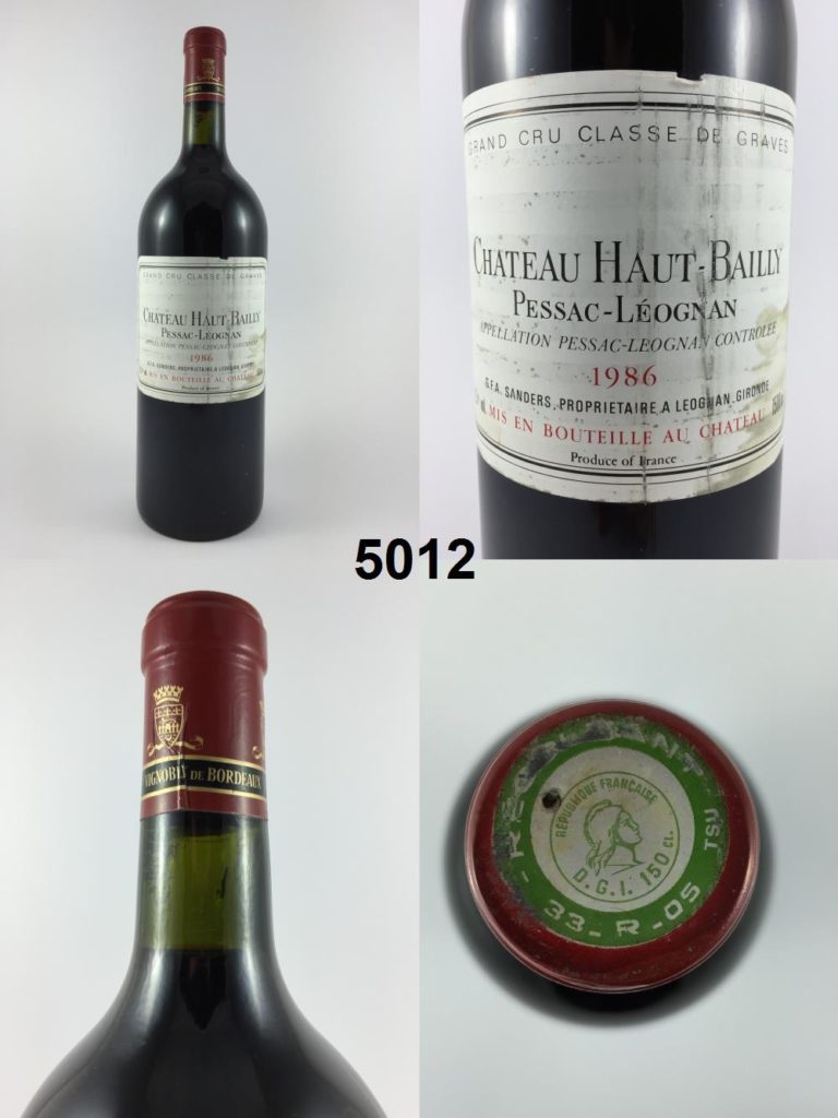 Château Haut-Bailly 1986 - 150 cl