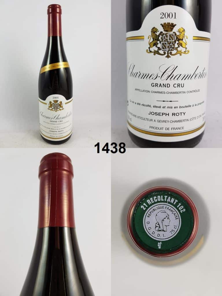 Charmes-Chambertin - Très vieilles vignes - Domaine Joseph Roty 2001