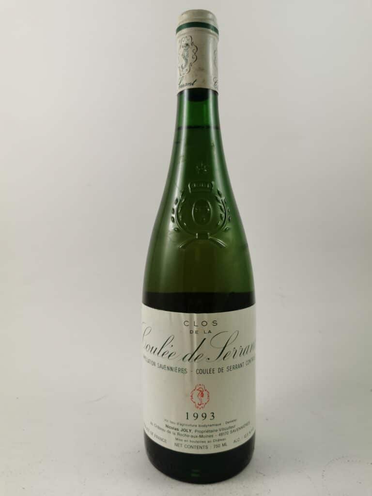 Clos de la Coulée de Serrant - Vignobles de la Coulée de Serrant - Nicolas Joly 1993