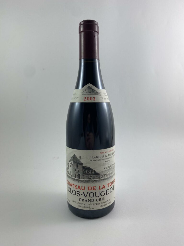 Clos de Vougeot - Château de La Tour 2003
