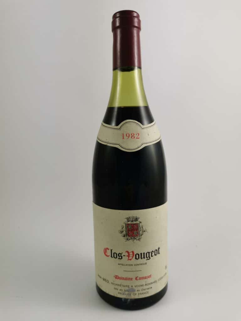 Clos de Vougeot - Domaine Camuzet 1982