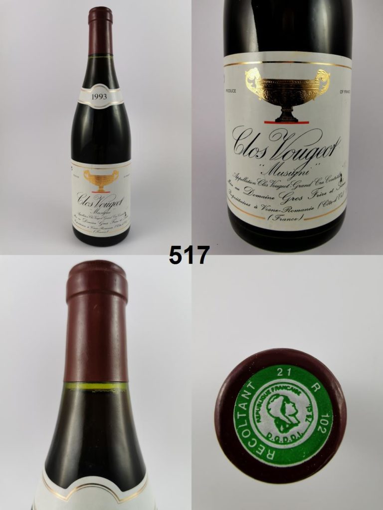 Clos de Vougeot - Gros Frère & Soeur 1993