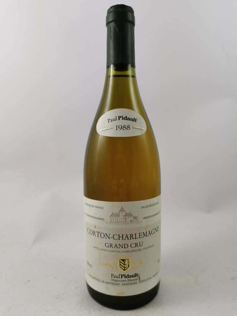 Corton-Charlemagne - Domaine Paul Pidault 1988