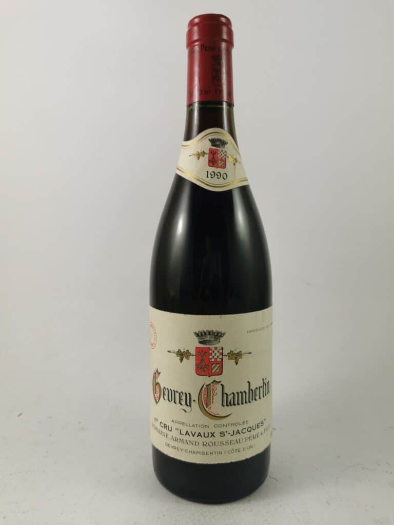 Gevrey-Chambertin - Lavaux Saint Jacques - Domaine Armand Rousseau 1990