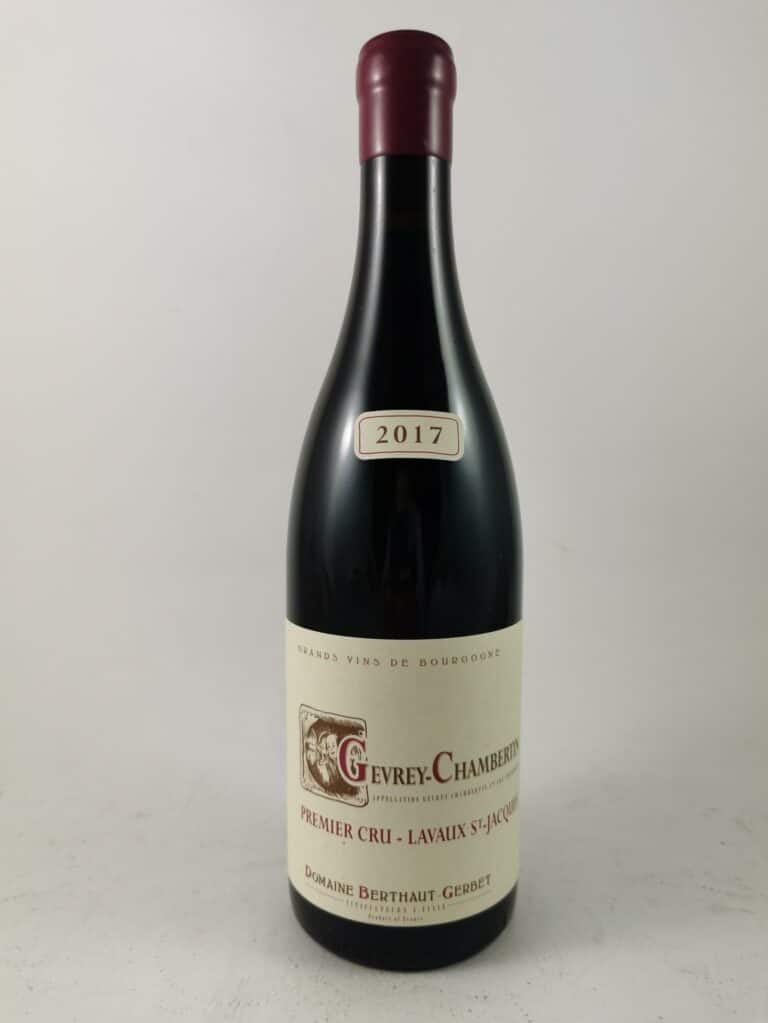 Gevrey-Chambertin - Lavaux Saint Jacques - Domaine Berthaut Gerbet 2017