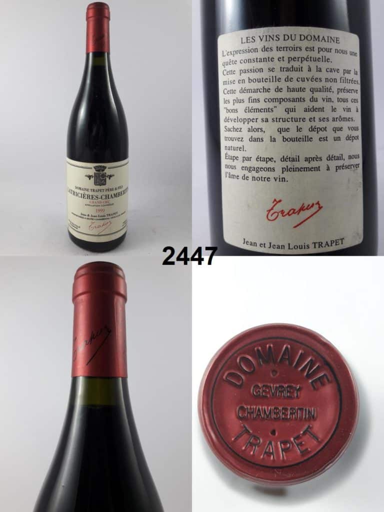 Latricières-Chambertin - Jean et Jean-Louis Trapet 1999