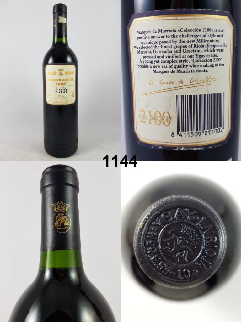 Marqués de Murrietta Colleccion 2100 1996