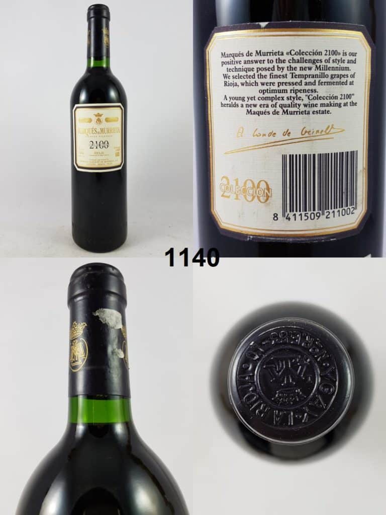 Marqués de Murrietta Colleccion 2100 1998