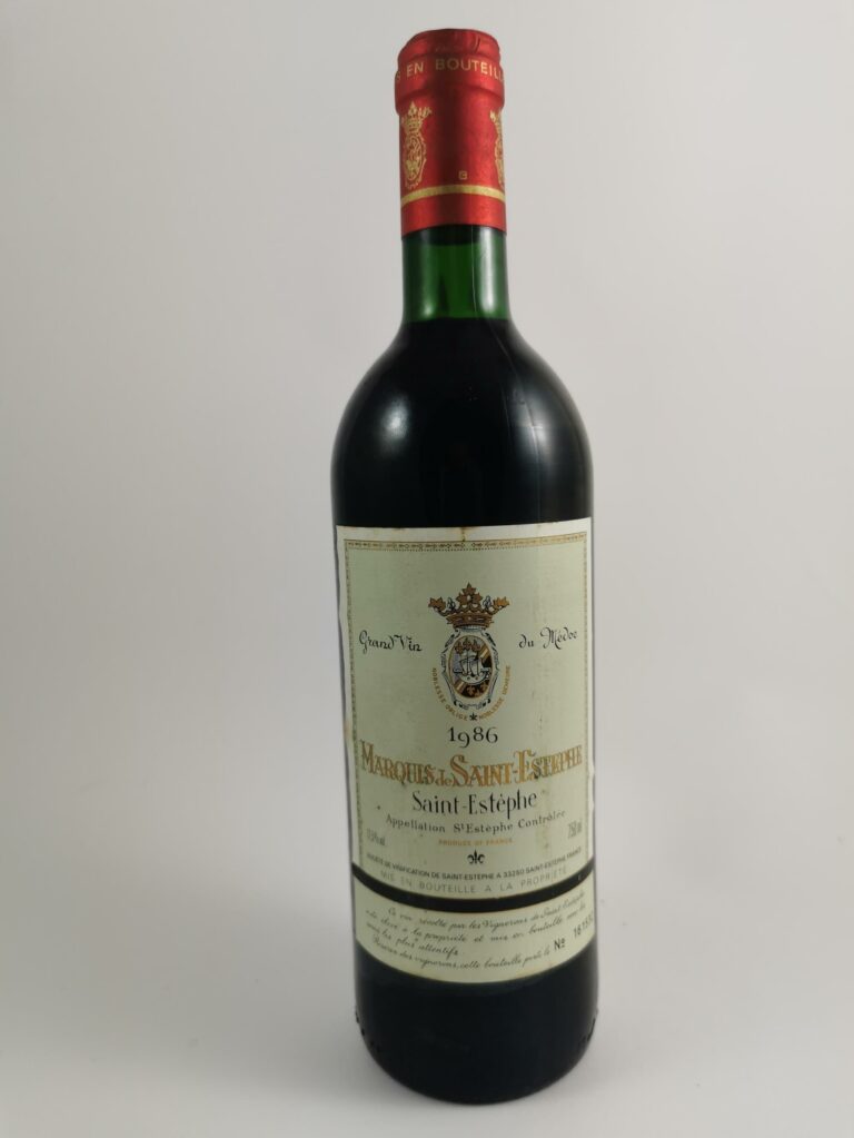 Marquis de Saint Estèphe 1986