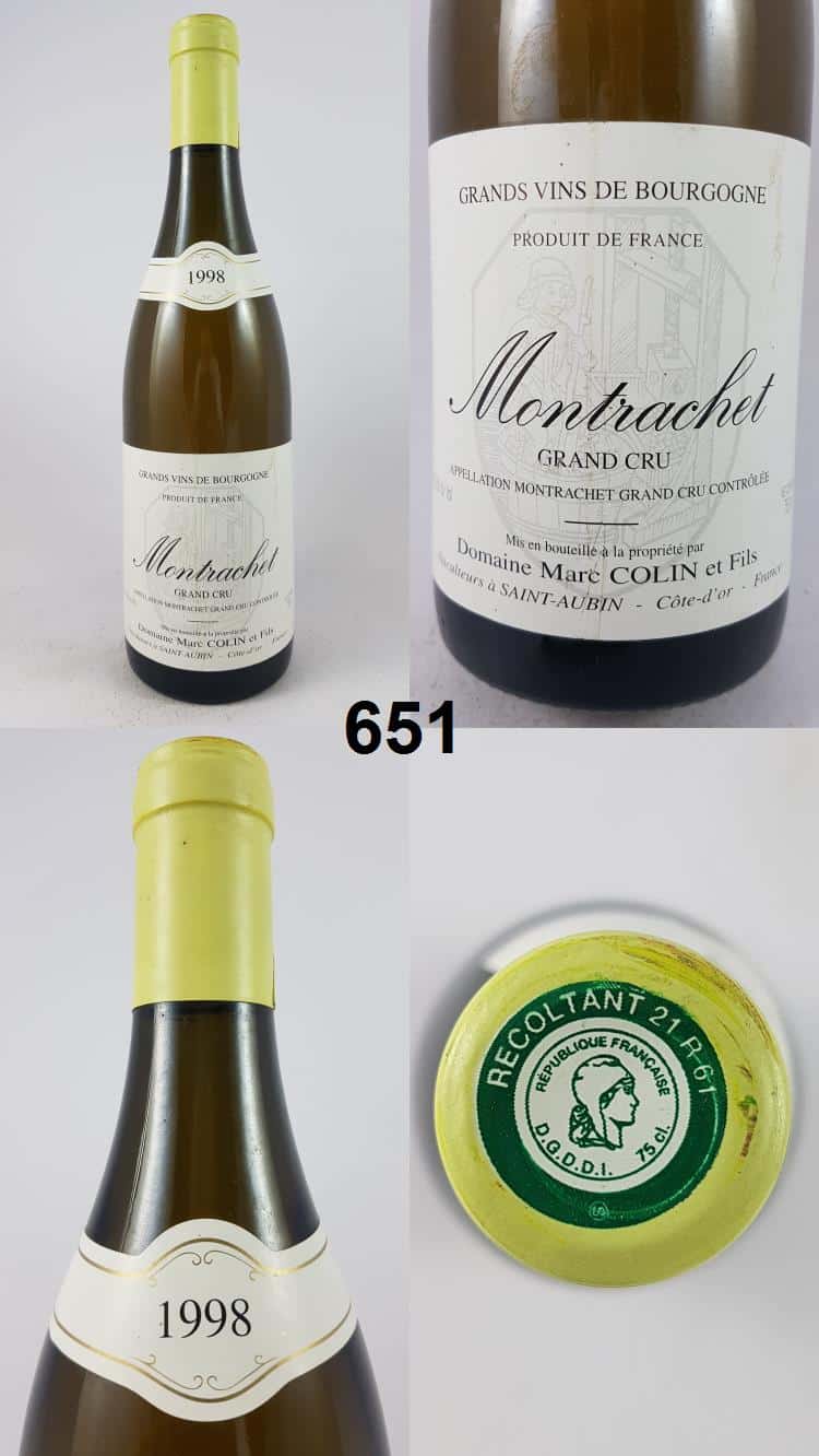 Montrachet - Marc Colin 1998