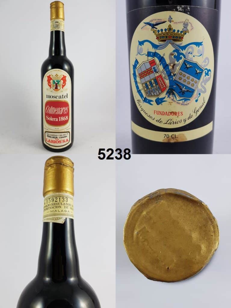 Moscatel Colmenares Solera 1868