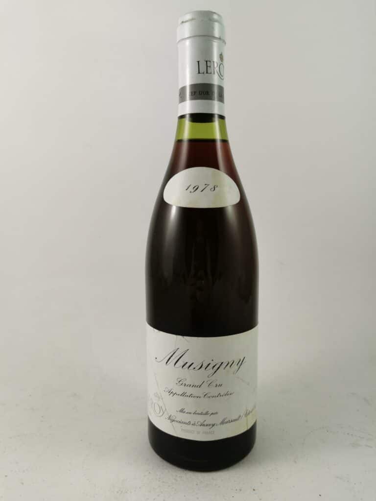 Musigny - Domaine Leroy 1978