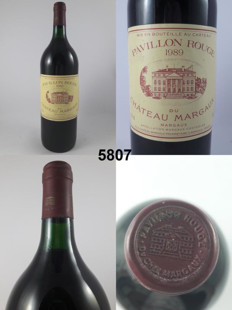 Pavillon Rouge du Château Margaux 1989 - 150 cl