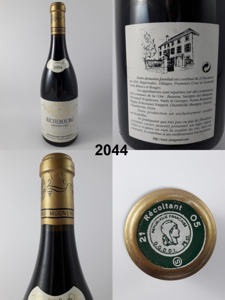 Richebourg - Domaine Mongeard-Mugneret 2004