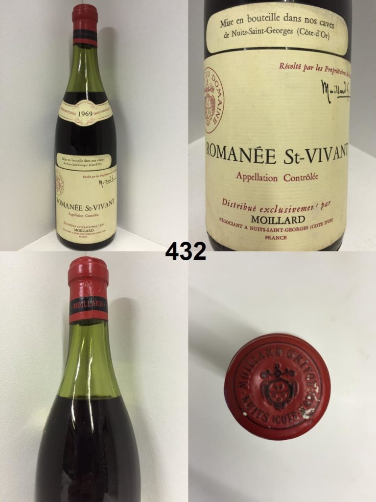 Romanée-Saint-Vivant - Moillard 1969