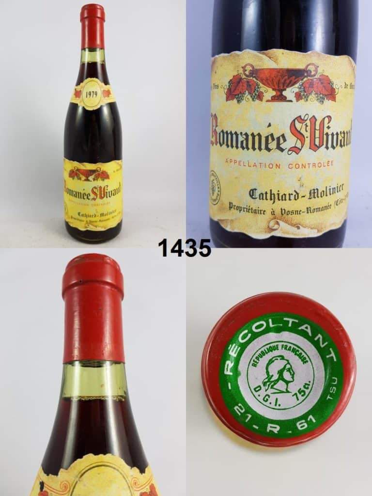 Romanée-Saint-Vivant - Cathiard-Molinier 1979