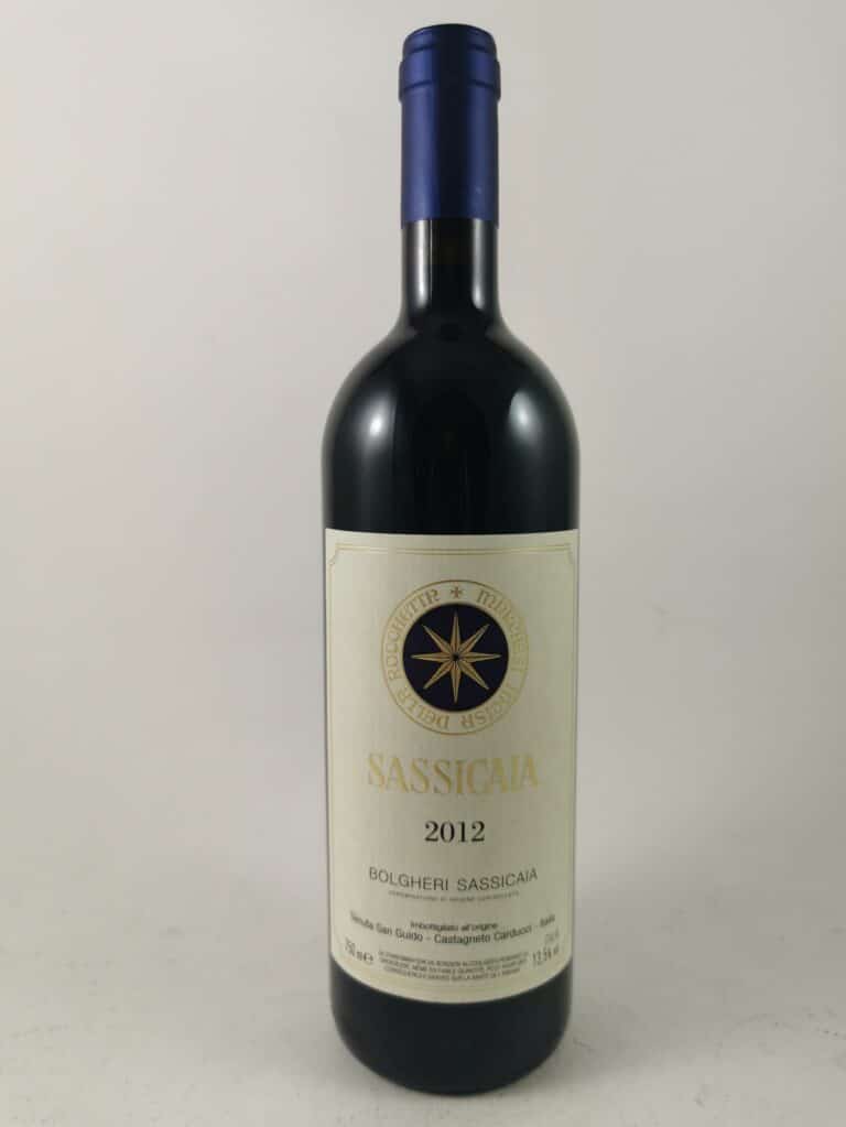 Tenuta San Guido - Sassicaia - Famille Incisa della Rochetta 2012
