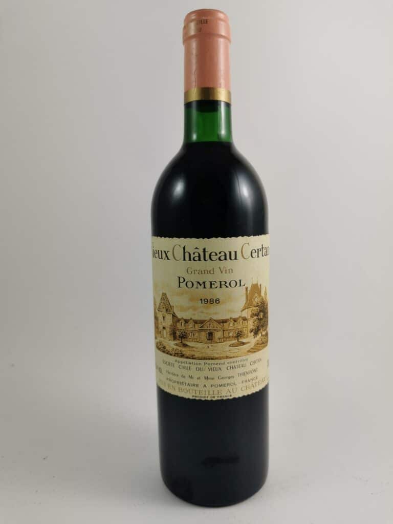 Vieux Château Certan 1986