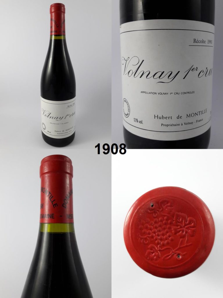 Volnay - Domaine de Montille 1993