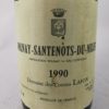 Volnay - Santenots du Milieu - Domaine des Comtes Lafon 1990 - Référence : 1192Photo 2