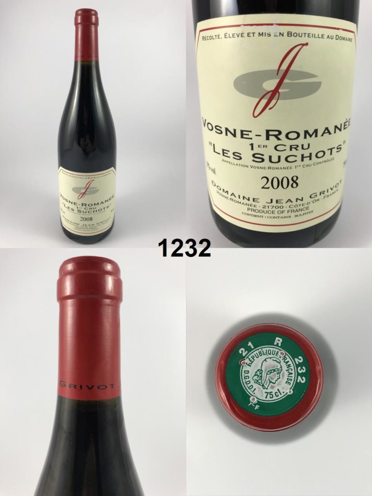 Vosne-Romanée - Les Suchots - Jean Grivot 2008