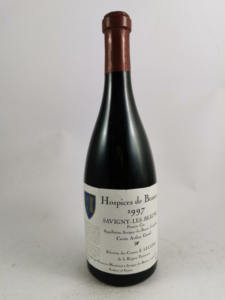 Savigny-lès-Beaune - Hospices de Beaune - Cuvée Arthur Girard - François Martenot 1997